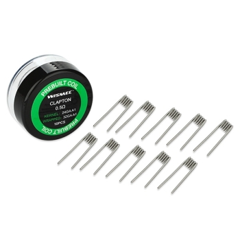 Wismec Clapton předmotané spirálky, 10ks - 0.5ohm