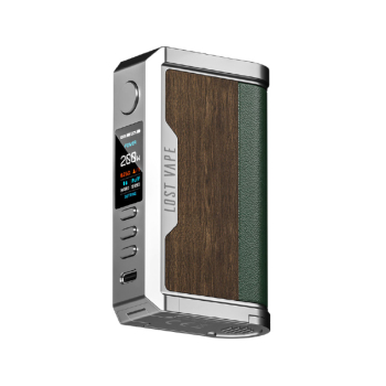Lost Vape Centaurus Q200 Box Mód - SS Teak Wood