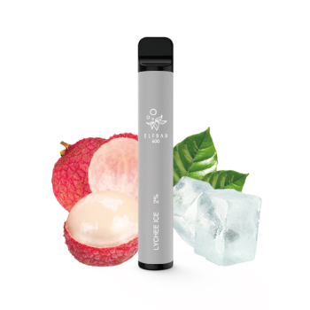 Elf Bar 600 elektronická cigareta - Chladivé liči (Lychee Ice) 20mg