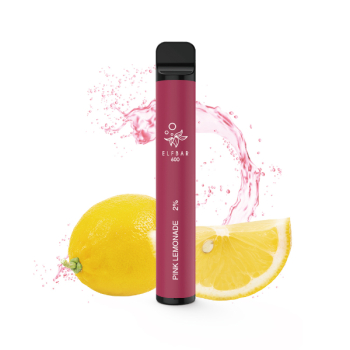 Elf Bar 600 elektronická cigareta - Růžová limonáda (Pink Lemonade) 20mg
