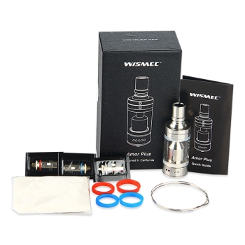 WISMEC Amor Plus clearomizér - 3.8ml - Stříbrná