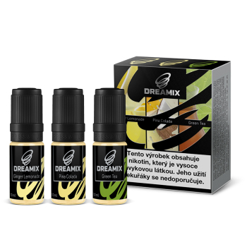 Dreamix 3x10ml - Zázvorová limonáda, Pina Colada, Zelený čaj - 6mg