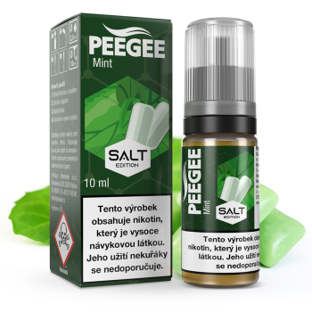 PEEGEE Salt - Máta (Mint) - 10mg