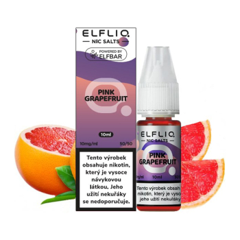 ELFLIQ Nic SALT - Růžový grep (Pink Grapefruit) 10ml - 10mg