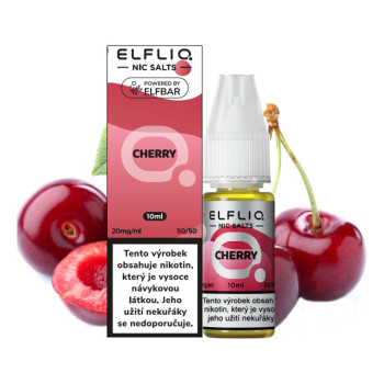 ELFLIQ Nic SALT - Třešeň (Cherry) 10ml - 20mg