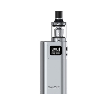 SMOK G80 sada se Spirals clearomizérem - Stříbrná