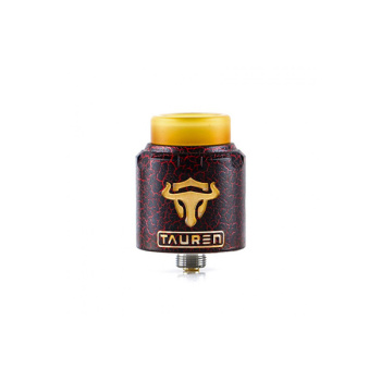 Thunderhead Creations Tauren RDA - Brass Cracked Red Black