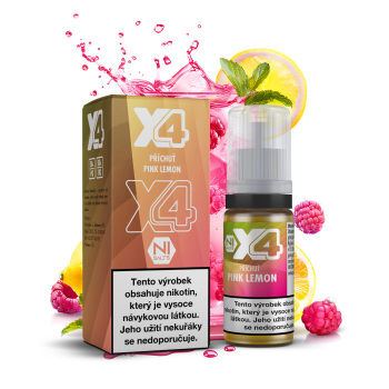 X4 Bar Juice - Růžová limonáda (Pink Lemon) - 10mg
