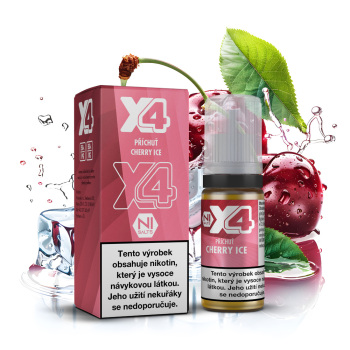 X4 Bar Juice - Chladivá třešeň (Cherry Ice) - 20mg