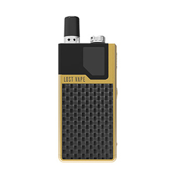Lost Vape Orion DNA POD sada - Gold/Carbon Fiber