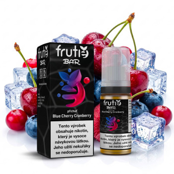 Frutie BAR Juice - Modrá třešeň a brusinka (Blue Cherry Cranberry) - 10mg