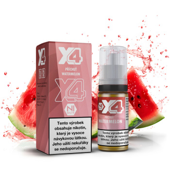 X4 Bar Juice - Vodní meloun (Watermelon) - 10mg